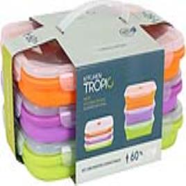 Conjunto de 3 Lancheiras Kitchen Tropic (3 uds)