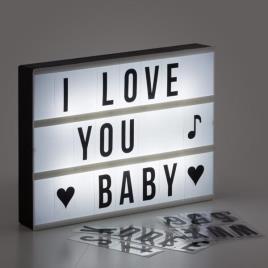 Painel LED Retroiluminado Wagon Trend (30 x 22 cm)
