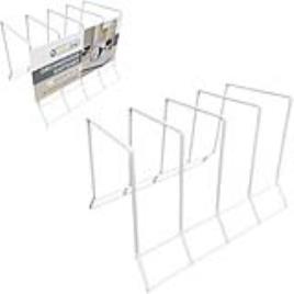 Organizador de Frigideiras  Metal Branco (26 X 20,9 x 19,6 cm)