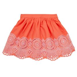 Carrément Beau  Saias REDA  Laranja Disponível em tamanho para rapariga. 4 ans,12 ans.Criança > Menina > Roupas > Saias