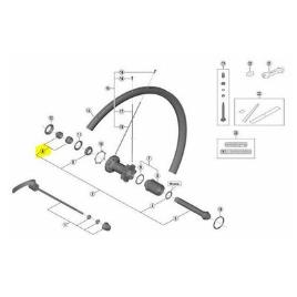 Shimano Cone Left Rear Rs700 C30 Cinzento
