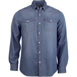Kariban Shirt Denim Azul L