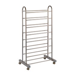 Sapateira extensível METAL COM RODAS 48 PARES 125.5X116X43CM