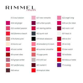 verniz de unhas Kate Super Rimmel London - 070 - black obsession