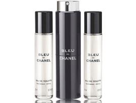 Perfume CHANEL Le Bleu De Recarregavel 3X Eau de Toilette (20 ml)