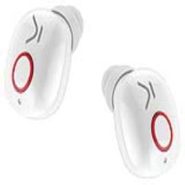 Auriculares Bluetooth com microfone KSIX Free Pods 400 mAh - Branco