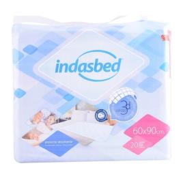 Protetor para Incontinência Indasbed Indasec - 60 x 90 cm - 20 Unidades