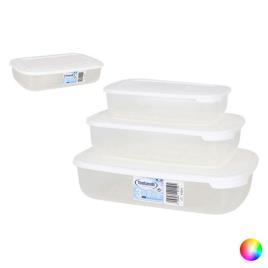 Conjunto de 3 Lancheiras Tontarelli (1 - 2 - 3 L) - Azul