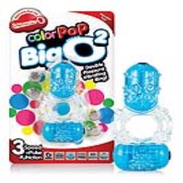 Anel Peniano Color Pop Big O2 Azul The Screaming O SCCPBO2