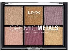 Paleta de Sombras NYX Cosmic Metals Shadow 4 Ounce