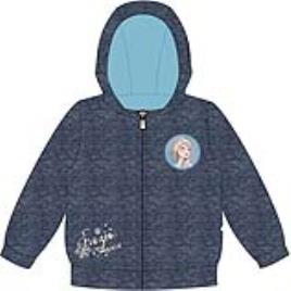 Camisola com Capuz Menina Frozen 74235 Azul marinho - 3 anos