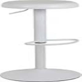 Banqueta Zena Aço (35 x 81,5 x 35 cm) Branco