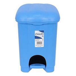 Balde de Lixo com Pedal Tontarelli Plástico Azul - 6 L