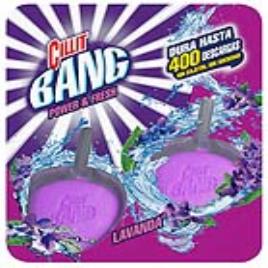 Ambientador para Sanita em Patilhas Lavanda WC Power & Fresh Cillit Bang (Pack de 2) - x5