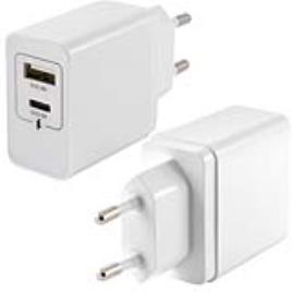 Carregador de Parede KSIX 2 USB Branco