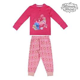 Pijama Infantil Shimmer and Shine 73115 Fúcsia - 7 anos