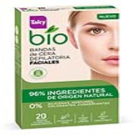 Bandas Depilatórias Faciais Bio Natural Taky (20 uds)