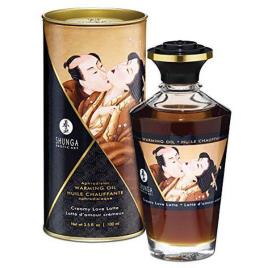 Óleo Efeito Calor Creamy Latte (100 ml) Shunga 22149