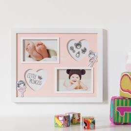 Molduras de Parede Little Princess (4 Fotos)
