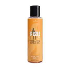Gel de Aquecimento Comestível de Manteiga de Rum Sizzle Lips de 125 ml  7327