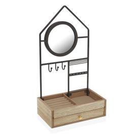 Organizador de Pendurar com Cabide para Jóias e Acessórios Metal