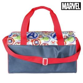 Saco de Desporto The Avengers Cinzento