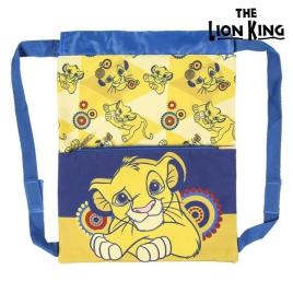 Mochila saco infantil The Lion King Azul Amarelo