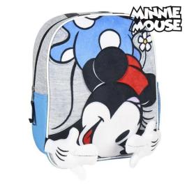 Mochila Infantil 3D  Azul Cinzento