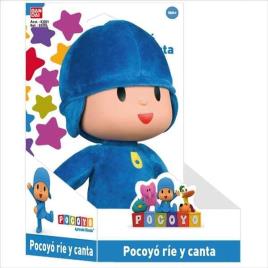 Peluche com Som Pocoyo  (16,5 x 12 x 28 cm)