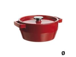 Caçarola com Tampa  Slow Cook Ferro Fundido - 3,8 L