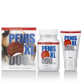 PENIS XL DUO PACK TABS E CREME