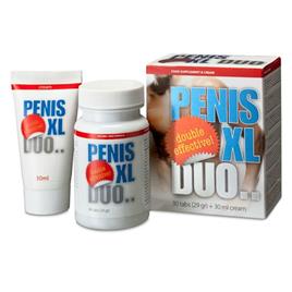 PENIS XL DUO PACK TABS E CREME