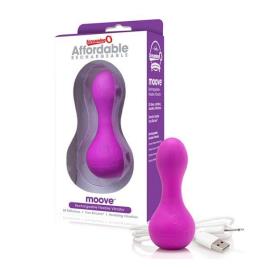 Vibrador com Carga Recarregável Moove Púrpura The Screaming O 12716