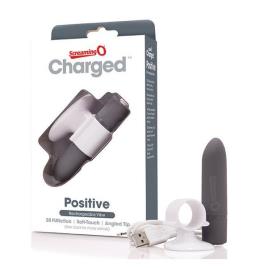 Vibrador Charged Positive Cinza The Screaming O SCPVG