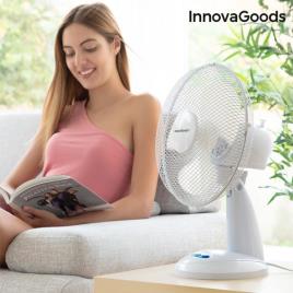 VENTILADOR DE MESA INNOVAGOODS Ø 30 CM 35W BRANCO