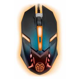 Rato Gaming  IGG315828 LED Preto Laranja