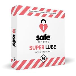 Preservativos Super Lube Safe - 72 Unidades