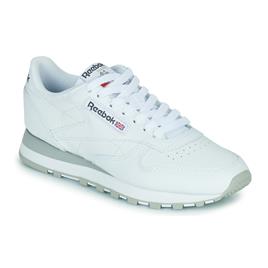 Reebok Classic  Sapatilhas CLASSIC LEATHER  Branco Disponível em tamanho para senhora. 39,40,41,42,43,44,45,40 1/2,42 1/2,47,37 1/2,38 1/2,36 1/2,48 1/2.Mulher > Sapatos > Tenis