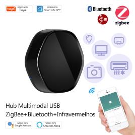 Hub Multimodal Usb Zigbee + Bluetooth + Infraverme