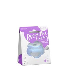 Curaprox Baby Breathe Easy Chupeta 0-7M 3-7KG Silicone Azul + Caixa