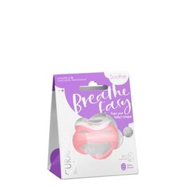 Curaprox Baby Breathe Easy Chupeta 0-7M, 3-7Kg Silicone Rosa + Caixa