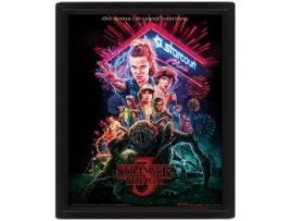 Poster 3D SHERWOOD Stranger Things Temporada 3