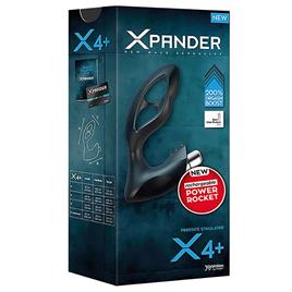 Massajador de Próstata Xpander X4 Silicone Noir  74377 (9,5 cm)