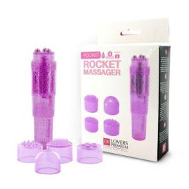 Massageador Foguete de Bolso Roxo LoversPremium E22034