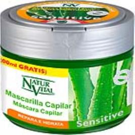 Máscara Capilar Reparadora Sensitive Naturaleza y Vida (500 ml)