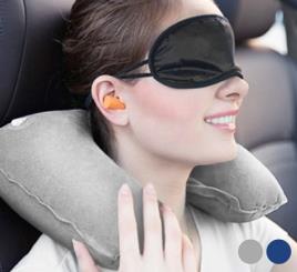Kit de Viagem Relaxante Cinzento