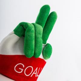 Gorro com Dedos Bandeira da Itália