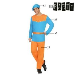 Fantasia para Adultos Pajem Azul 4 pcs - M/L