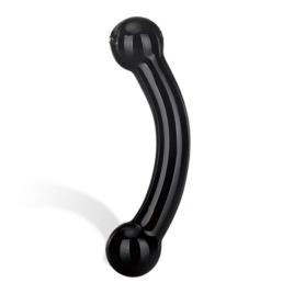 Dildo de Vidro Preto Double Bull  E25400