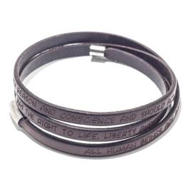 Bracelete feminino Gilardy (20 cm) - Vermelho